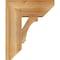 Ekena Millwork Imperial Slat Rough Sawn Bracket w/ Offset Brace, Western Red Cedar, 8"W x 18"D x 22"H BKT0806X18X22IMP06RWR - alternate 2